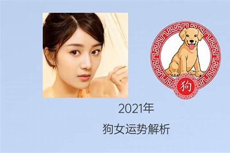 属狗女2021年下半年感情