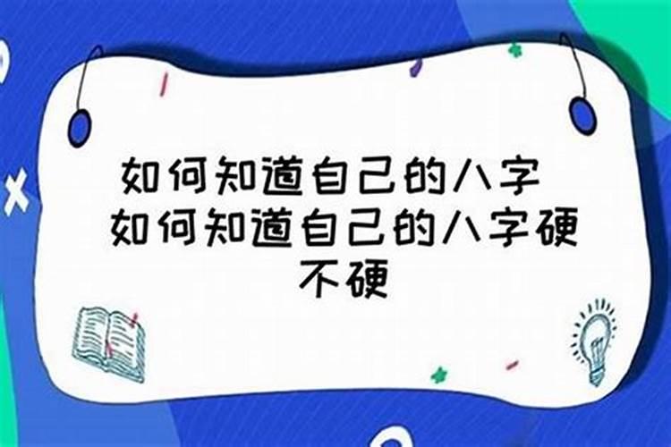 八字硬不硬说明什么