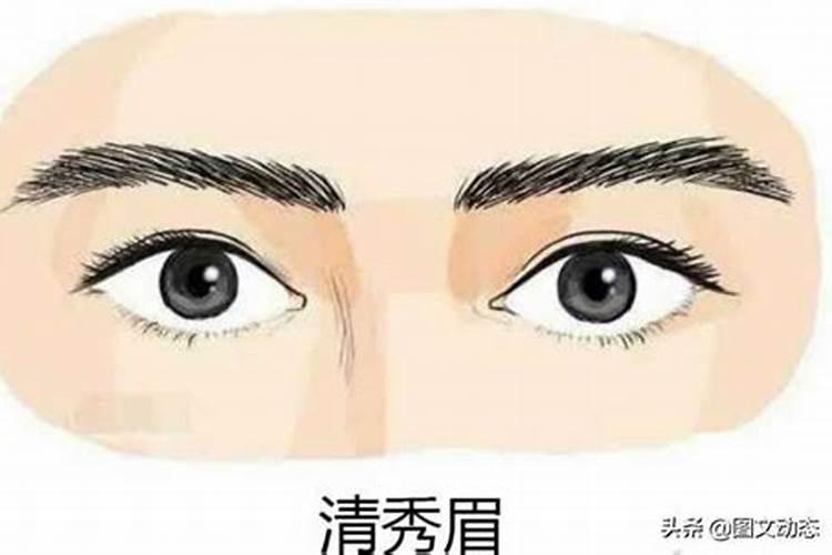 一字眉的男人财运