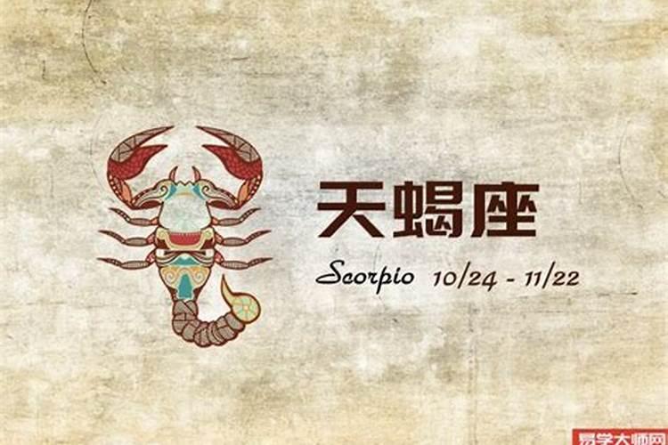 天蝎座11月运势2019