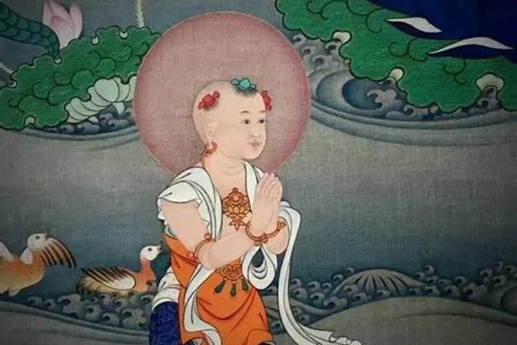 女人命带童子