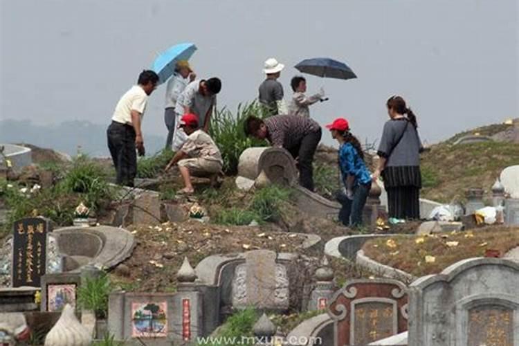 梦到和家人一起去墓地烧纸