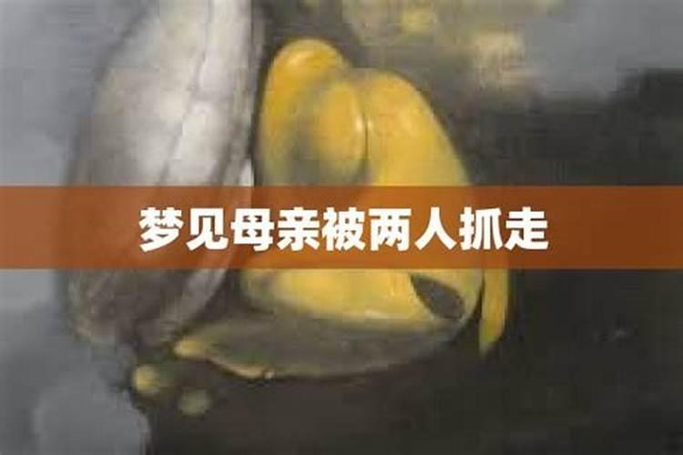 梦到老婆被人抓走了啥意思