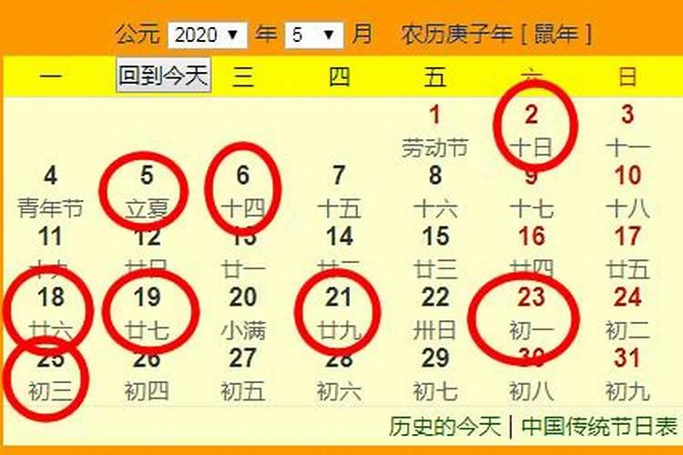 2020年搬家吉日