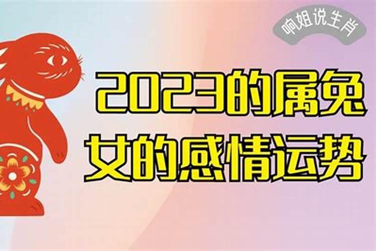 2023属兔女的感情运势如何