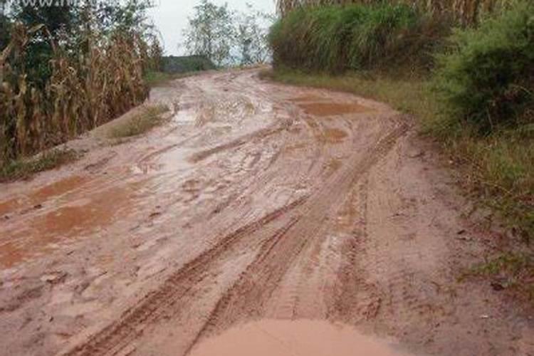 女人梦见下雨走泥泞路好不好