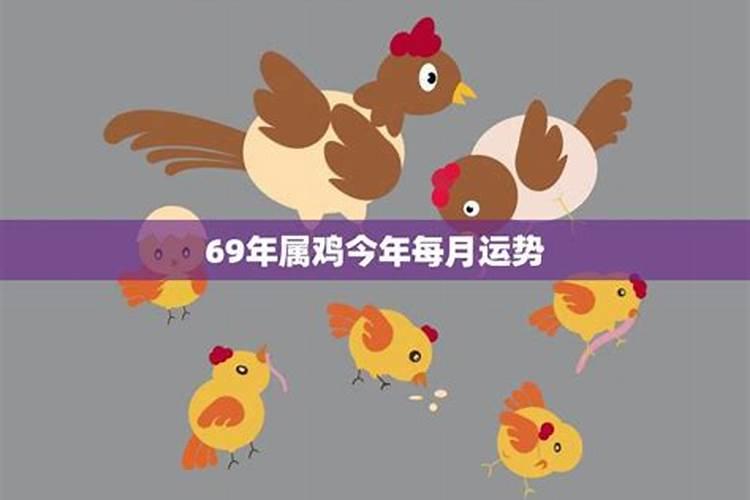 69年出生的鸡2021年每月运势如何