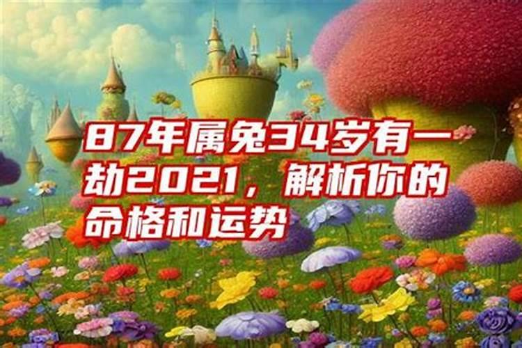 87年属的2021年运势怎么样