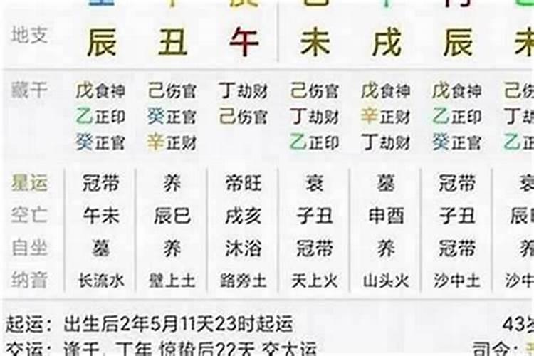 为什么起大运的时间不一样