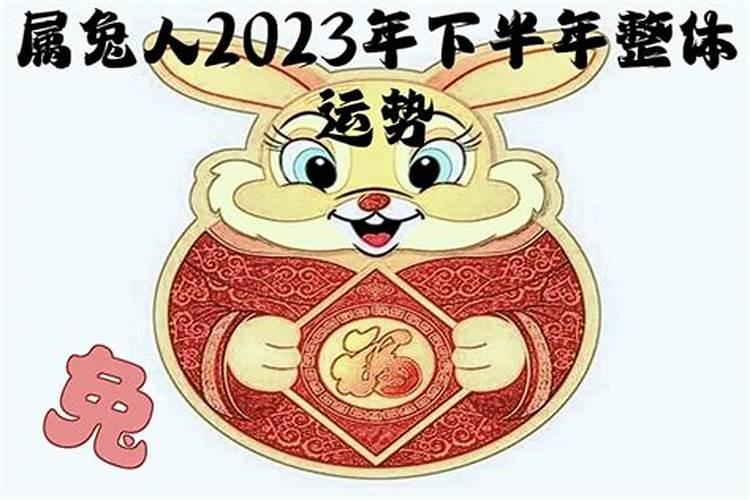 兔子2023下半年运势