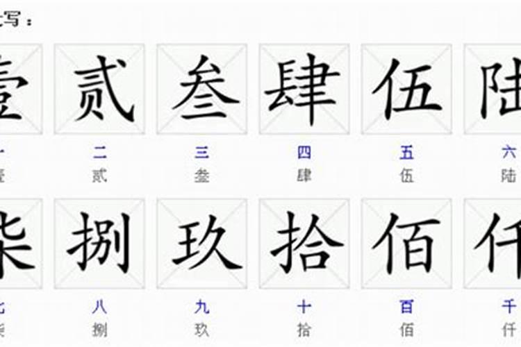 八字繁体字怎么写