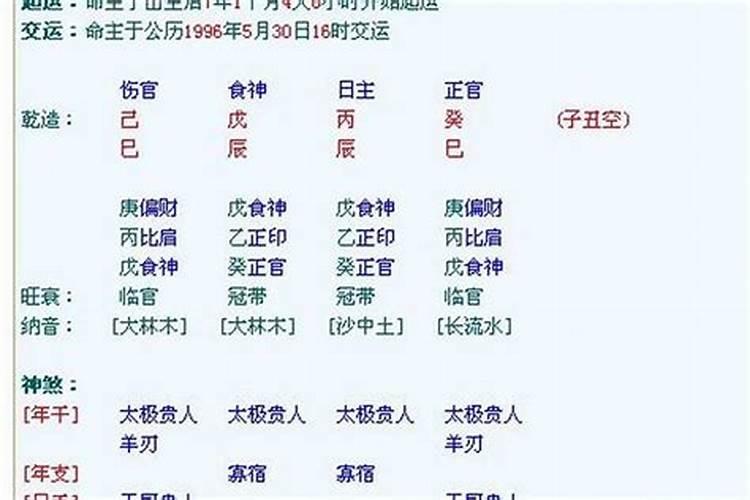 八字断流年生死必决