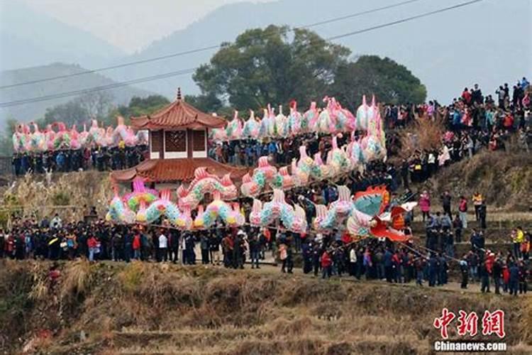 连城风俗元宵节