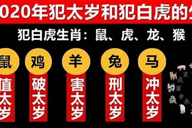 2020鼠年太岁有哪些生肖