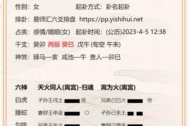 六爻预测女测姻缘怎么看出来