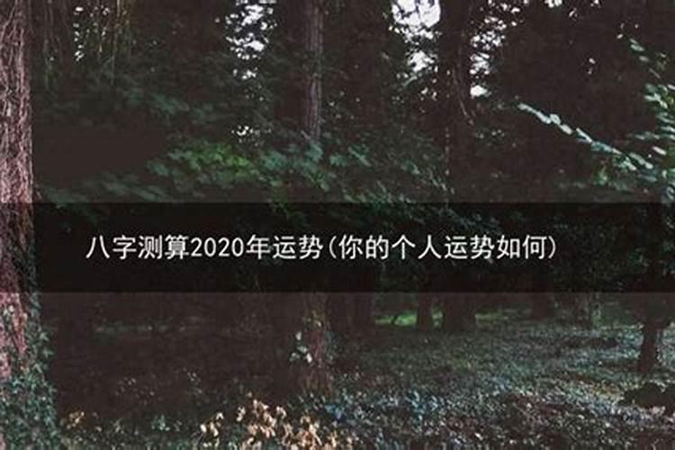 八字看2020下半年运势