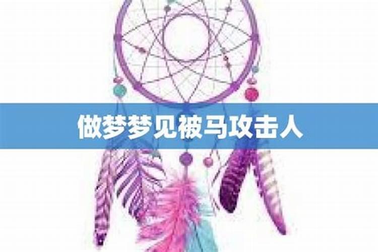 梦见被马攻击但没受伤