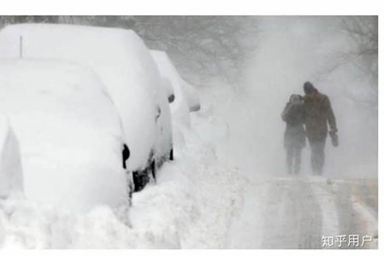 梦见遇到暴风雪