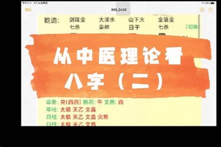 中医八字治病