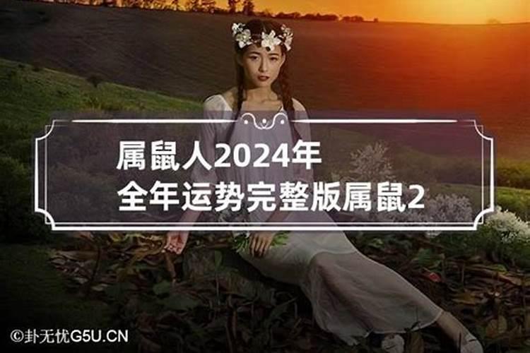 属鼠的爱情运势2024