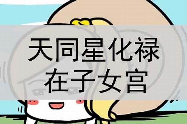 大运子女宫化忌的特点