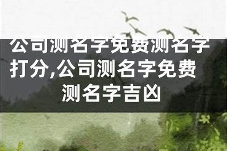 八字测名字免费测名字