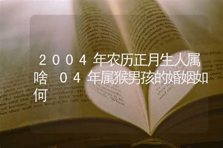 2004农历正月初五命运如何呢