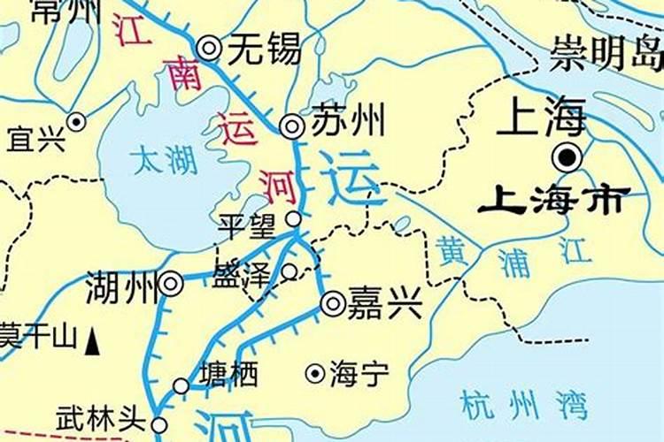 京杭大运河途径山东