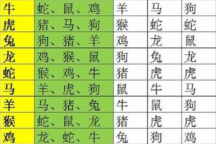 合八字时辰相克代表什么生肖和动物