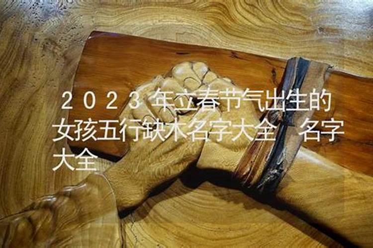 2023立春出生女孩取名