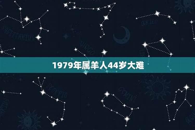 1979年羊44岁运势