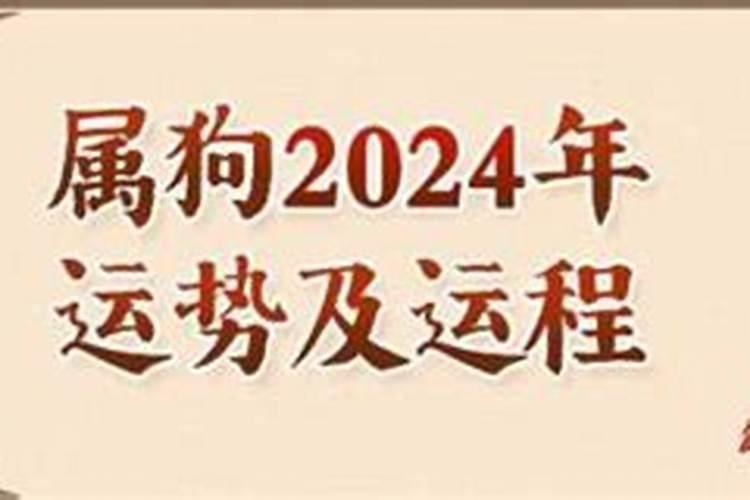 属狗人2024年运势完整版