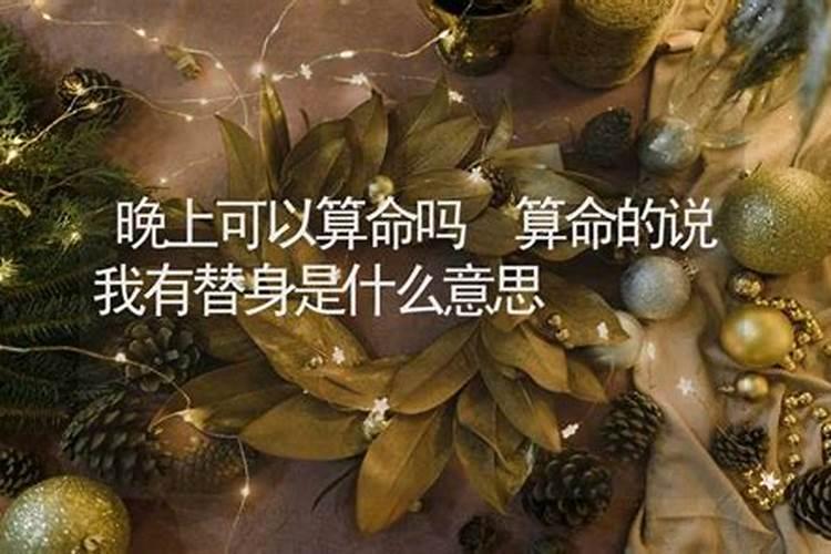 替身是什么意思