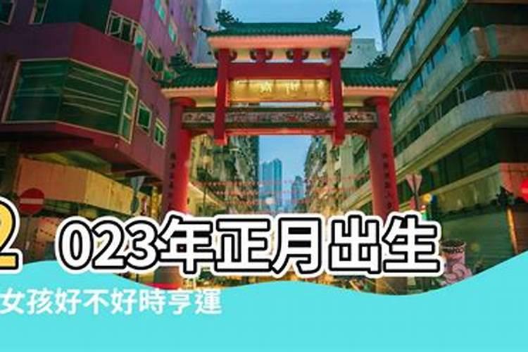 2023年几号正月初一出生好呢