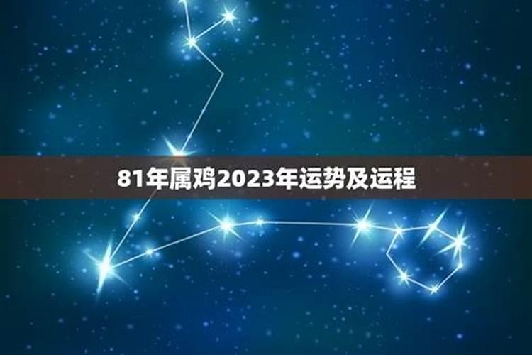 81属鸡2023运势如何