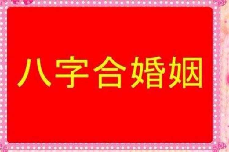 八字是怎么合婚的