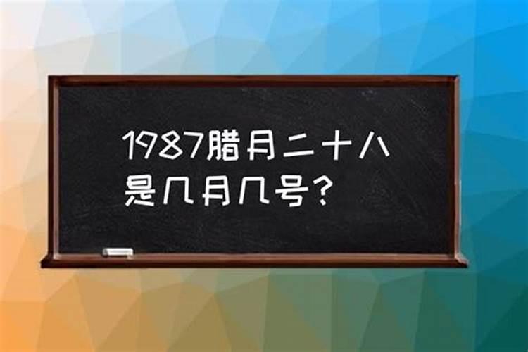 87年腊月17命运