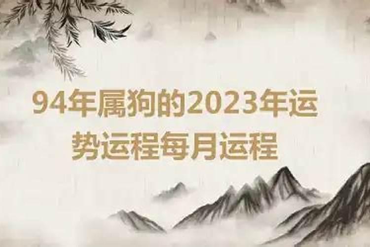 94年属猴2023年运程