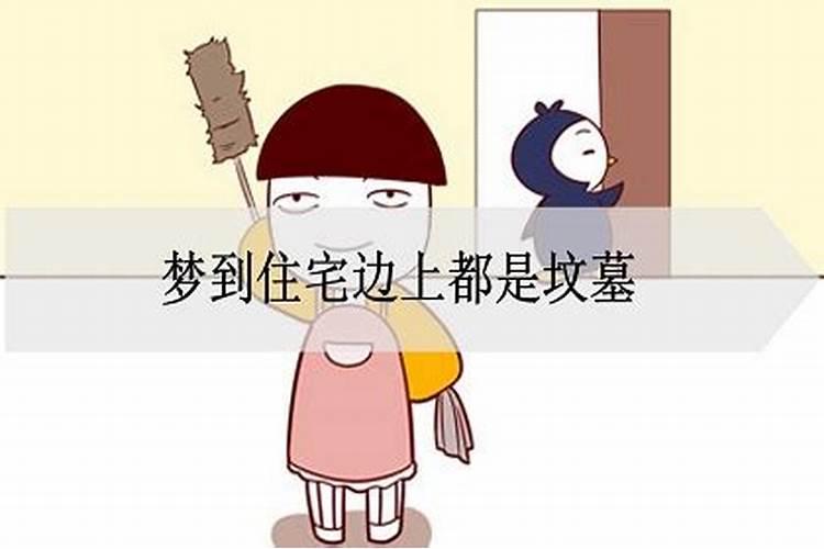 梦见住房周围都是坟墓