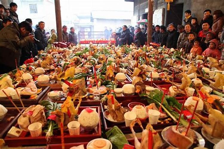 湛江农村除夕祭祖