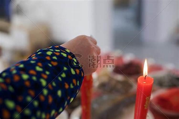 清明节家中祭祀