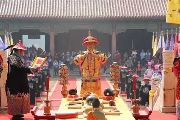 清朝祭祀时间