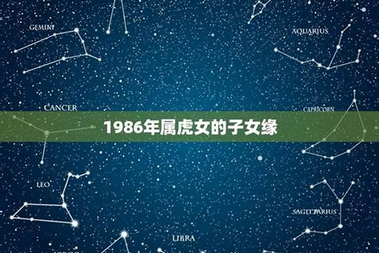 属虎1986炉中火命详解