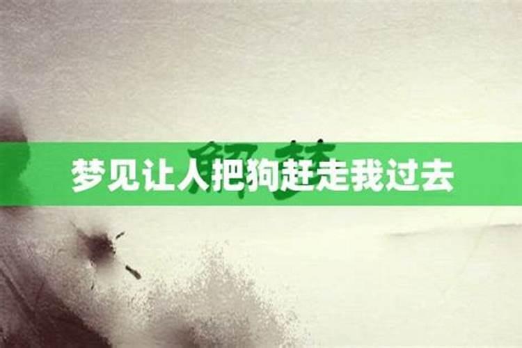 梦见狗挡我路不让我走后来又变成人了