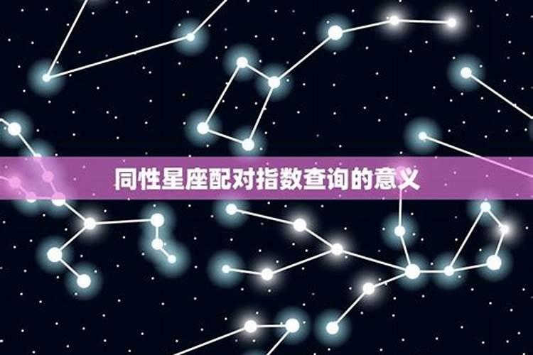 同性恋星座搭配