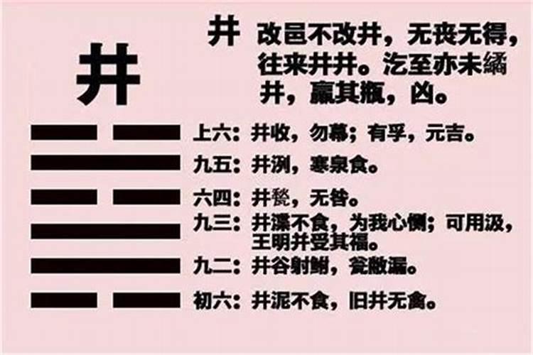 姻缘占到井卦预示什么意思啊女生