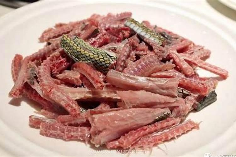 梦见打死蛇还吃了肉