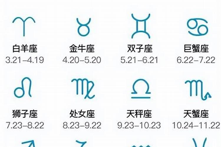 12星座出生年月日以及特点