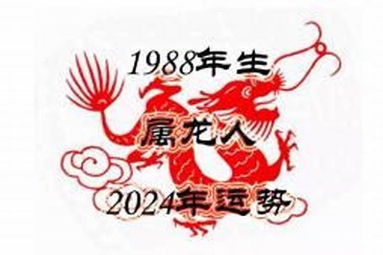 1988年属龙2024年全年运势