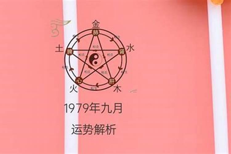 1979年九月初九什么命